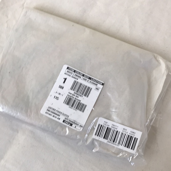 NWT Madewell THE BEADED CROCHET POUCH CLUTCH Zipper top colorful fun bag Summer - Picture 5 of 5